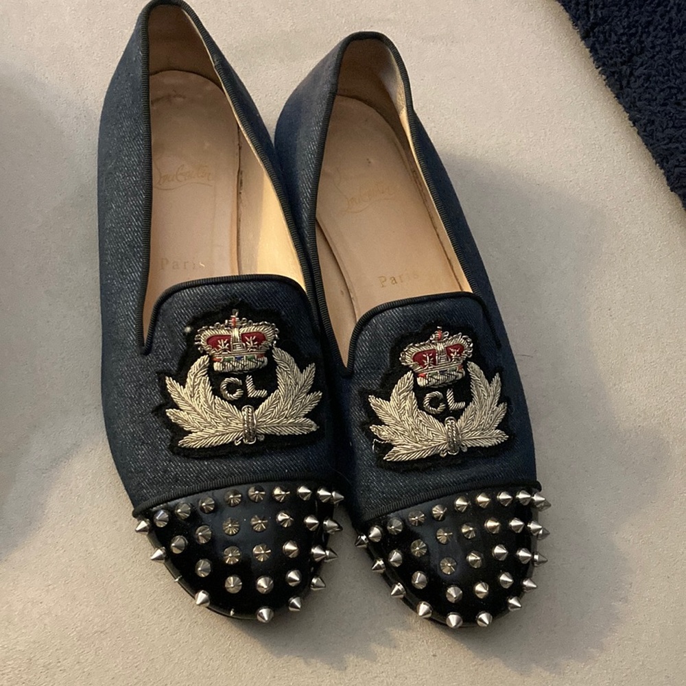 Denim Intern Loafers from Christian Louboutin